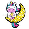 Encantos Lindos de Dibujos Animados de Unicornio para Zapatos Crocs Clogs, Decoraciones para Zapatos de Jardín, Encantos de Zapatos de PVC de Unicornio