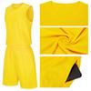 Traje de Ropa de Baloncesto para Adultos de Color Sólido Jersey de Competición para Estudiantes de Primaria y Secundaria Chaleco de Entrenamiento de Verano Uniforme de Equipo Camiseta de Balón Estampada
