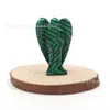 Suministro Transfronterizo Adornos de Ángel de Cristal de Jade de 2 Pulgadas Artesanías de Talla de Piedra Semipreciosa Amatista Adornos de Estilo Europeo