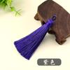 Estilo antigo Soft Chinese Knot Tassel borla diy jóias acessórios carro pendurado saco pingente estilo étnico artesanato pingente orelha