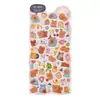 Pegatinas de animales lindos tipo caramelo de cristal, 3D en relieve, hechas a mano, educativas, para niños, adecuadas para álbumes de recortes y fundas de teléfono