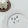 Diamante Vintage Coração de Amor Borboleta Urso Triângulo Gato Redondo Balé Feminino Joias Acessórios Colar Pingente DIY