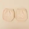 [Exclusivo] Calcetines de verano para mujer, antideslizantes, media suela, color liso, con puntos antideslizantes en la parte delantera, calcetines invisibles para pantuflas