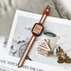 Estilo Coreano Sencillo Lona Fina Correa de Cuero Adecuado para Apple iwatch Generación 1-10 Xiaomi Huawei Correa GT