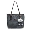 Bolso Grande de Otoño para Mujer 2026 Nuevo Bolso de Hombro de Mezclilla de Alta Gama Bolso para el Trabajo Bolso Tote Popular