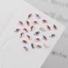 Accesorios para uñas coñac rosa mini forma especial diamante plano tamaño pequeño mariposa gota de agua ojo de caballo pila de diamantes accesorios para uñas al por mayor