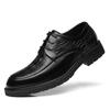 Sapatos de couro couro de vaca masculina vestido de negócios crocodilo padrão Inglaterra casual retro renda-up sapatos de noivo de casamento uma geração de cabelo