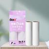 60 papel adhesivo de repuesto para cabello, removedor de vello con hisopo, rollo de papel de repuesto, núcleo, rodillo adhesivo para cabello, papel adhesivo para polvo al por mayor