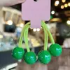 Diadema Colorida Estilo Coreano Tiara de Princesa Goma Elástica Cola de Caballo Infantil Goma Elástica Larga Cuerda para el Cabello Bola Dulce Lazo de Colores para el Cabello