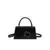 Atacado Bolsa Quadrada Pequena Portátil de Luxo Bolsa Feminina 2025 Inverno Nova Bolsa de Ombro com Padrão de Crocodilo Moda Fecho Bolsa Transversal
