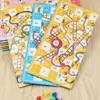 Ajedrez de escritorio educativo para niños Ajedrez de la serpiente y la escalera de la Ilustración Ajedrez Serpiente juego de juguete para padres e hijos regalo pequeño para estudiantes de preescolar