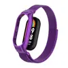 Adecuado para correa Lanis Xiaomi Mi Band 11m, Caja de metal, Correa magnética Xiaomi Mi Band 10/9/8/7