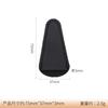 Funda Protectora de Cuero Grueso y Colorido para Tijeras Pequeñas Cubierta de Almacenamiento para Tijeras de Recorte de Cejas y Peluquería Cubierta de Cuero Bordada para Tijeras Pequeñas