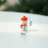 2025 Nuevos Regalos Creativos Navideños para el Hogar Adornos Mini de Escritorio de Dibujos Animados de Muñeco de Nieve y Reno Navideños