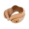 Almohada Linda de Capibara en Forma de U para Viaje en Coche Almohada para Cuello Oficina Siesta Almohada para Columna Cervical Almohada de Capibara en Forma de U