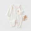 Ropa de bebé primavera y verano mameluco de algodón verano ropa para aire acondicionado bebé niña lindo talla 66 primavera categoría A 90