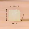 Casa de Boneca Artificial Miniatura Cubo de Açúcar Comida Brinquedo Acessórios de Resina Artesanal DIY Cola de Chantilly Ímã de Geladeira Acessórios de Decoração