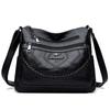 Bolsas para Mulheres 2025 Nova Bolsa de Mamãe Mais Fácil para Combinar Moda Bolsa de Ombro Couro Macio Senhoras de Meia-Idade Grande Capacidade Bolsa Transversal Pu
