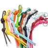En stock bolsa miu colgante bolsa de cuerda de cuero PU suministro de material semiacabado accesorios de llavero de cuerda anudada