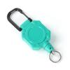 Llavero retráctil magnético fuerte para exteriores, cordón de extracción, hebilla fácil de tirar, cordón de extensión anti-pérdida, alto rebote, llavero fácil de tirar