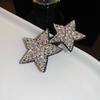 Coreano incrustado de diamante pentagonal hairpin Nichia doce cool estilo design elegante BB clip luz de luxo high-end novo estilo acessórios de cabelo para as mulheres