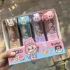 Sanrio Stitch Labubu 15cm Cabeza de Dibujos Animados Regla Creativa Estudiante Linda Regla Papelería Infantil Mayoreo