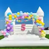 Exportación Transfronteriza de Castillos Blancos de Boda, Trampolines, Toboganes, Espacios Inflables para Fiestas de Cumpleaños Infantiles, Disponibles en Múltiples Colores