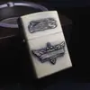 Vendas Transmitidas ao Vivo de Isqueiros Metálicos de Zinco com Roda de Pedra, Personalizados e Criativos, Estilo Vintage Masculino, a Querosene