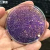 Ímã de Geladeira Areia Movediça de Metal Casca Vazia Embrião Vazio Areia Colorida Pupila da Fada Areia Dourada Redondo Grande e Pequeno Semicírculo Fluxo Cânhamo