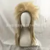 Pelucas de cosplay de muñeca oscura de terror de Halloween europeas y americanas, pelucas de cabeza completa, fabricante de pelucas transfronterizo al por mayor
