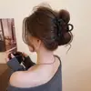 Pinza para el pelo con lazo de malla para mujer, Pinza de alta gama 2026 estilo nuevo para cabello grueso, Pinza de tiburón para la parte posterior de la cabeza, Accesorio para el pelo de verano