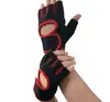 Guantes Deportivos para Fitness, Guantes de Ciclismo, Guantes para Levantamiento de Pesas con Mancuernas, Protección de Palma Resistente al Desgaste, Guantes de Medio Dedo Anti-Callos para Entrenamiento con Equipo