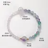Nuevo Pulsera de Ágata de Cristal Natural China para Mujer Moda Sensación de Alta Gama Calcedonia Jade Pulsera Verde Seco Adorno de Mano