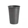 Vaso de Agua de Acero Inoxidable 304 Vintage, Vaso para Jugo Estilo Retro, Vaso de una Sola Capa para Bebidas Frías, Taza de Té, Vaso Estilo Japonés, Vaso para Cerveza