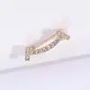 Broche de Luxo para Mulheres, Acessórios de Terno de Nicho, Jaqueta de Terno para Suéter, Broche Elegante, Alfinete de Roupa Anti-Exposição