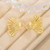 Aretes de Mariposa Hueca para Mujer, Diseño Único, Vintage Desmontables, Modernos, Elegantes, Minimalistas, Estilo Genial