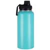 Garrafa Térmica Espacial Transfronteiriça 304 Copo Isolado 18oz 22oz 25oz Conservação Fria a Vácuo Esportes ao Ar Livre Garrafa de Água Cooler de Gelo 32oz