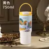 Taza Térmica con Revestimiento Interior Cerámico, Taza de Hielo de Gran Capacidad, Modelos para Hombres y Mujeres, Alto Valor Estético, Hecho a Medida, Lujo Ligero, Sensación de Gama Alta, Taza de Agua Fría