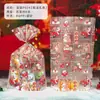 Bolsa Pequena de Bolo Fofa Bolsa de Presente de Aniversário Infantil Saco de Embalagem Transparente para Presente de Doces Biscoitos Lanches