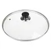 Olla para Cocinar al Vapor Wok Olla Eléctrica Tapa de Vidrio Templado Tapa de Vidrio Transparente Tapa de Wok Tapa de Olla Pequeña Transparente Producto Nuevo