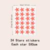 Adesivos de parede luminosos fluorescentes transfronteiriços estrelas bola Amor nuvens adesivos decorativos adesivos de parede para quarto decoração infantil pvc