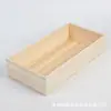 Caja de Madera Se Puede Personalizar DIY Madera Maciza Almacenamiento y Organización Caja de Almacenamiento para Escombros de Madera Caja de Exhibición Adornos Caja Pequeña Transparente