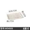 Plato rectangular de melamina estilo nórdico Xiangyuanmei, plato especial para olla caliente, plato de porcelana anti-caídas para restaurante comercial