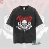 Impresión Directa Estilo Espada Berserk Legendario Anime Japonés Berserk Vintage Retro Lavado Estampado Ancho