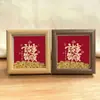 Porta-Retratos Vazados de Madeira Personalizados para Pendurar, Formato Quadrado, 4x5, 6x8, 10 polegadas Porta-Retratos Feitos à Mão, Molduras Vazias, Novo Estilo Chinês Molduras para Caligrafia e Pintura, Atacado