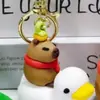 Figuritas de llavero de goma blanda de anime de dibujos animados, colgantes para mochila, accesorios para bolsos, pequeños adornos, al por mayor en stock para tiendas