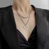 YH2022 Chica Picante Dulce Fresca Cósmica Piedra Hao Perla Artificial Collar para Mujer ins Moderno Amor Hip-Hop Cadena para Clavícula para Mujeres