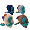 Sombrero Caliente para Niños Pequeños Dinosaurio Otoño e Invierno Lindo Súper Lindo Sombrero de Lana Tejido a Mano A prueba de Viento Protección para las Orejas Sombrero Caliente para Bebé