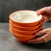 A8 Melamina Comercial Bol para Fideos Restaurante de Fideos Especial Espesado Bol para Fideos de Arroz Resistente a Caídas Mala Tang Bol Grande Bol para Sopa Ramen de Res