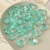 Estilo Fresco y Elegante Cuentas de Cristal de Forma Irregular, Cuentas Sueltas de Vidrio con Agujero Recto, Materiales para Accesorios de Joyería de Pulsera y Collar Hechos a Mano para Bricolaje, Enfilado de Cuentas